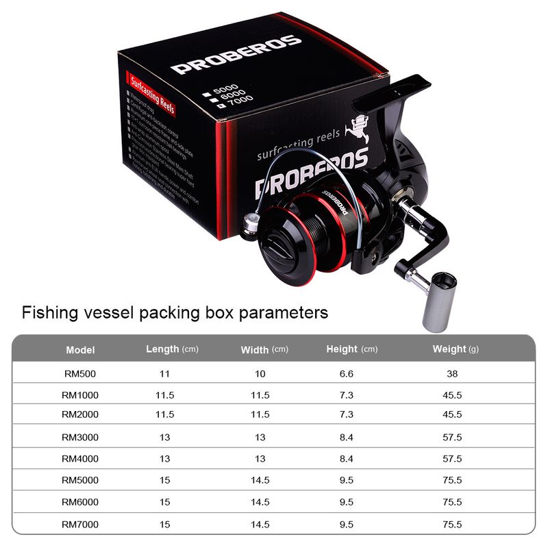 Nuovo mulinello da pesca a spinning con esche artificiali da lancio lungo in metallo da 8 kg_voghion.com