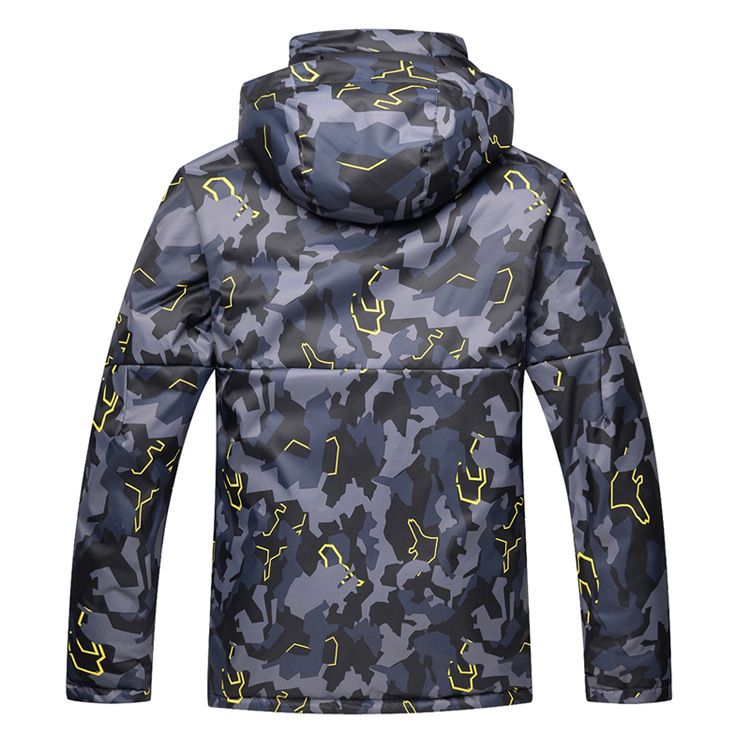 Nuova tuta da snowboard da uomo invernale, calda e spessa, con giacca e pantaloni mimetici_voghion.com