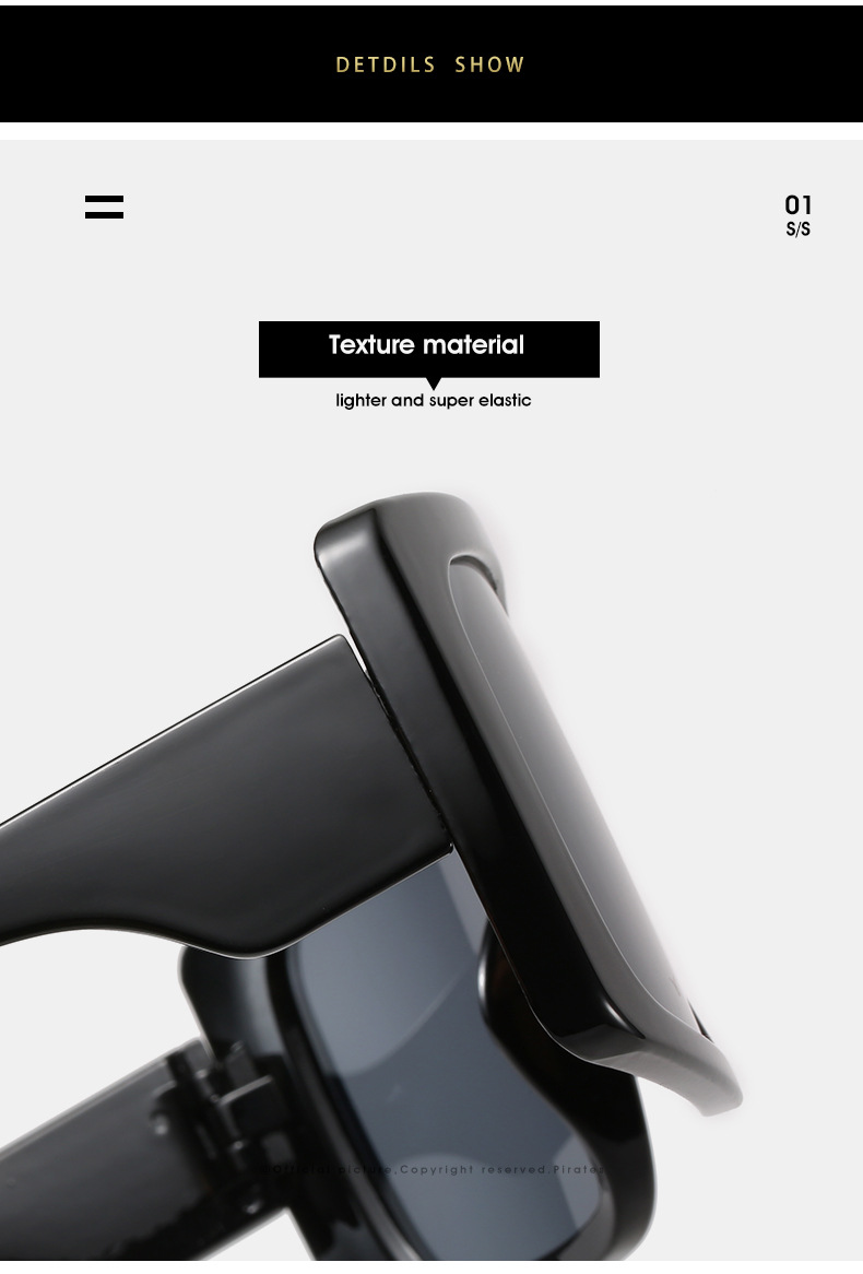 New Europe and the United States trend of fashion mask large frame sunglasses with women's sunglasses_voghion.com