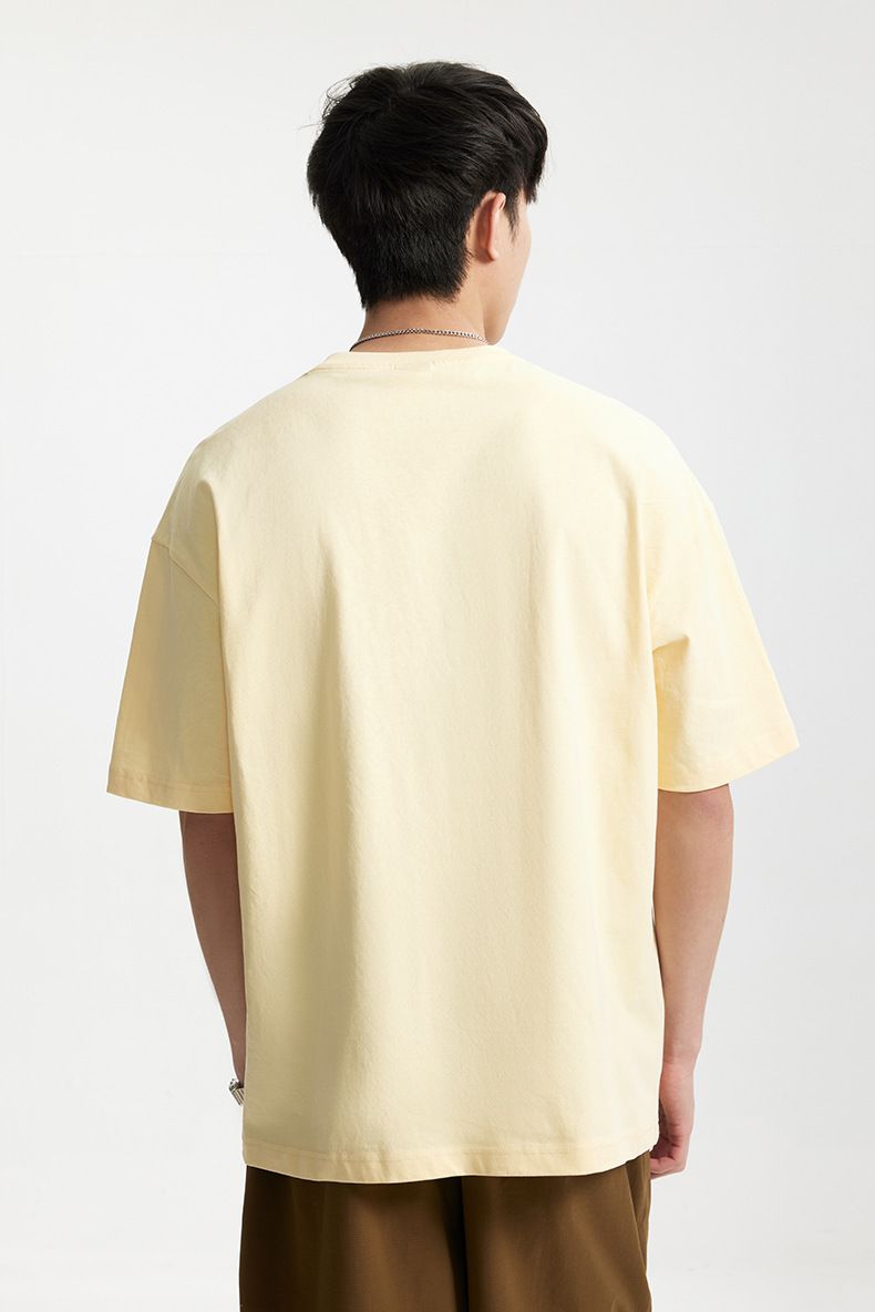 Männerkleeder Smiley Gesiicht Gekrasch Print T-Shirt 2025 Fréijoer a Summer Nei Trendy Mark Loose Perséinlechkeet Kuerzärmlech T-Shirt Männer a Fraen_voghion.com