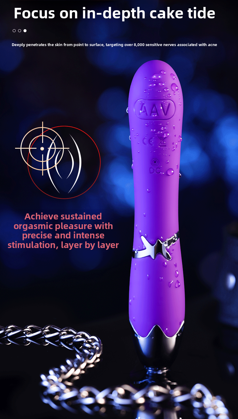 AAV Instant Tide Masseur vibrant électrique pour point G pour femmes, bâton de masturbation AV, multifréquence puissant_voghion.com