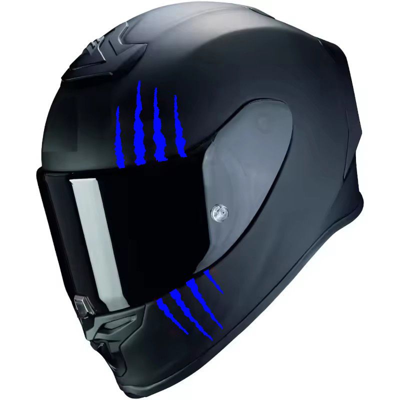 Helmet Stickers Monster Ghost Claw Line Stripes DIY Motorcycle Tank Scooter Body Decoration_voghion.com