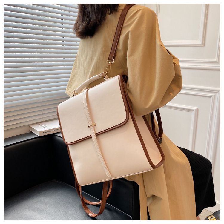 Vintage rucksack mode schultasche student weichem leder Britischen college stil computer tasche weibliche_voghion.com