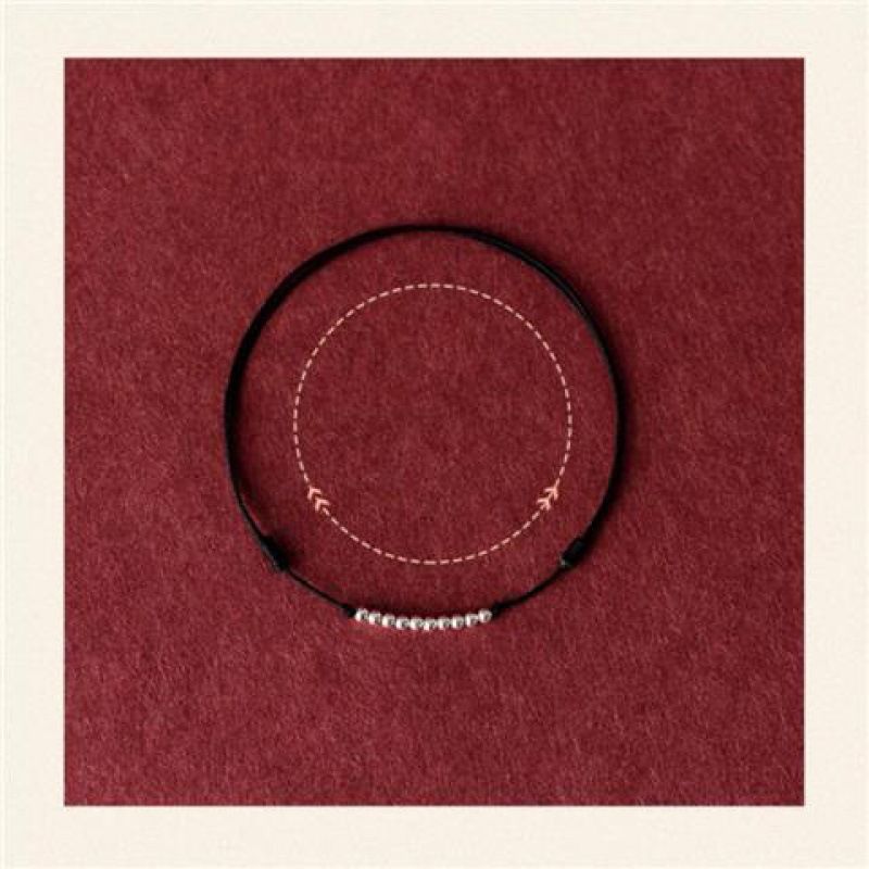 Rote Schnurpaare in ihrem Sternzeichenjahr, Glücksperlenarmband für Männer und Frauen, schlichter, dünner Sommer-Fußkettchenschmuck,_voghion.com