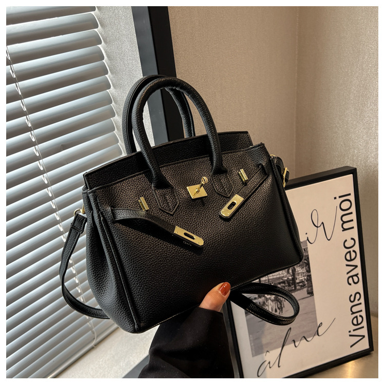 NUOVA borsa all'ingrosso Ins moda casual borsa a tracolla PU texture grande capacità borsa a tracolla per le donne_voghion.com