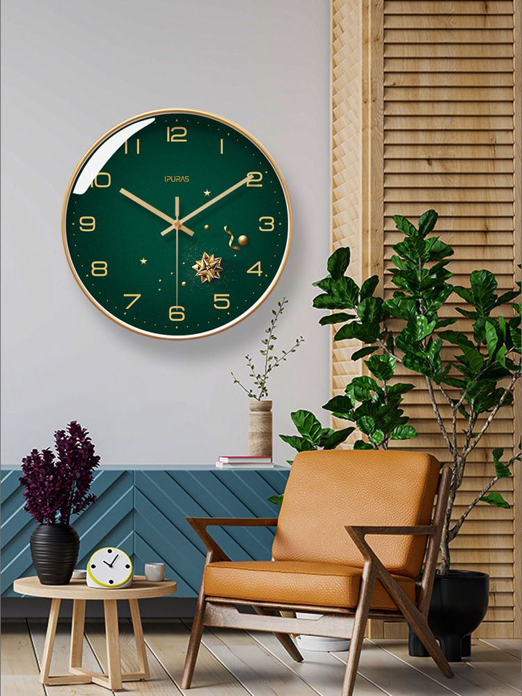 Yipula 8142 Einfache frische Wand Wohnzimmer Mode neue nordische stille Sweep Sekunden Quarzuhr_voghion.com