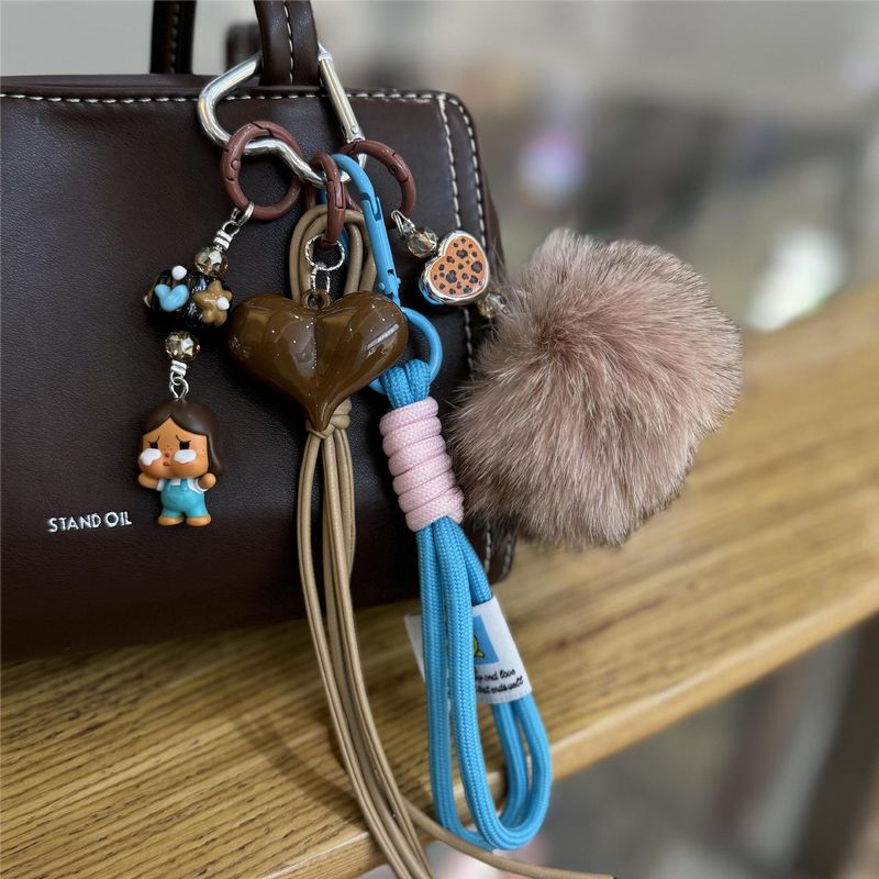Bag Charms Plush Bag Pendant Cute Doll Pendant High Value Keychain Accessories_voghion.com