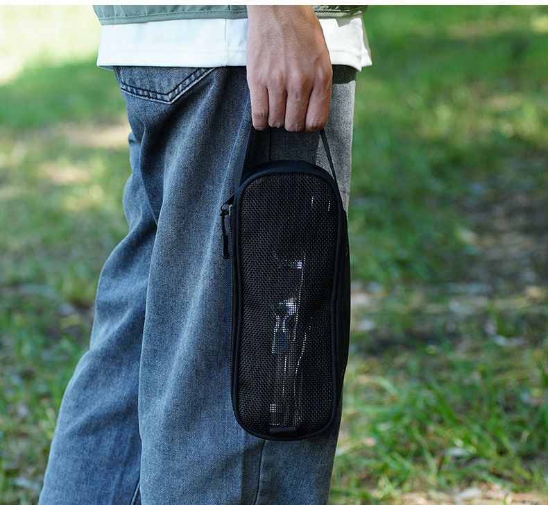 Borsa portaposate portatile ISE MOUNT, multifunzionale, per esterni, con scolapiatti, staccabile e drenante_voghion.com