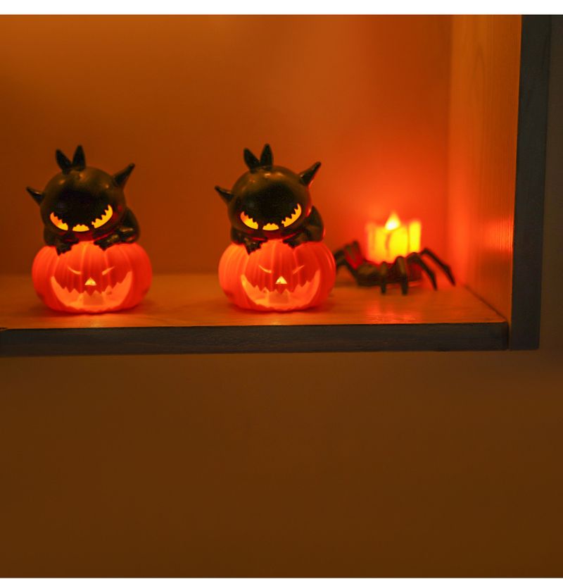 Lanterna elettronica a LED a forma di zucca - Candela a forma di gatto nero per decorazioni per feste_voghion.com
