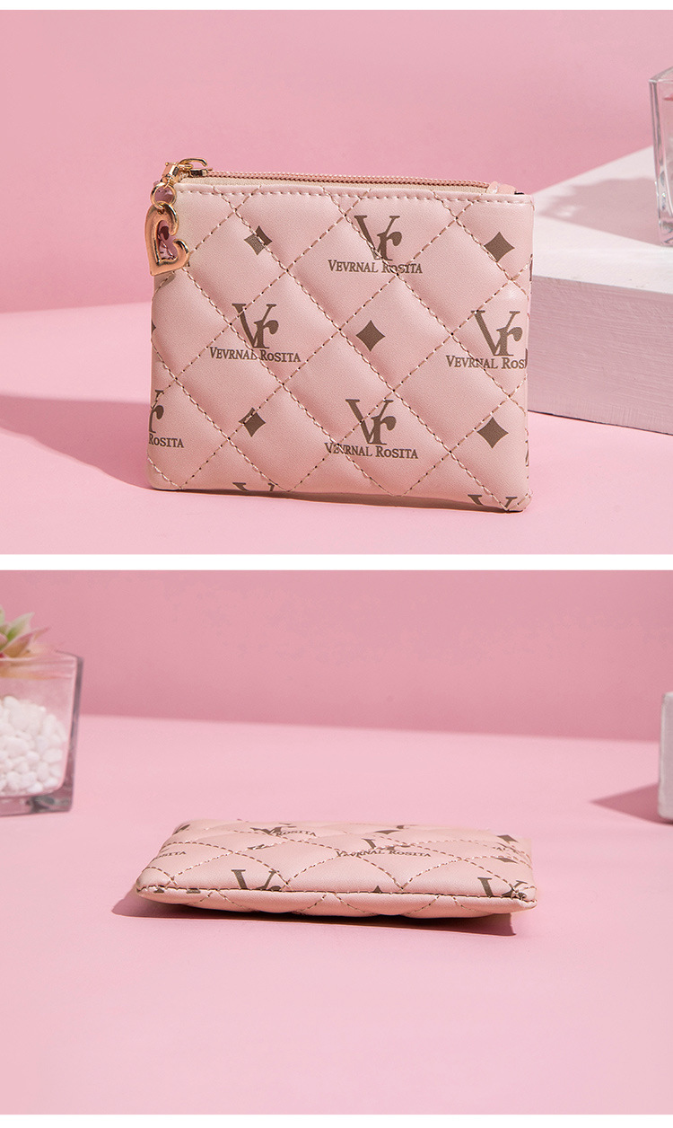 2024 New European and American Small Change Bag Casual and Versatile Lightweight Key Small Bag High Grade Female Printed Mouth Red Bag_voghion.com