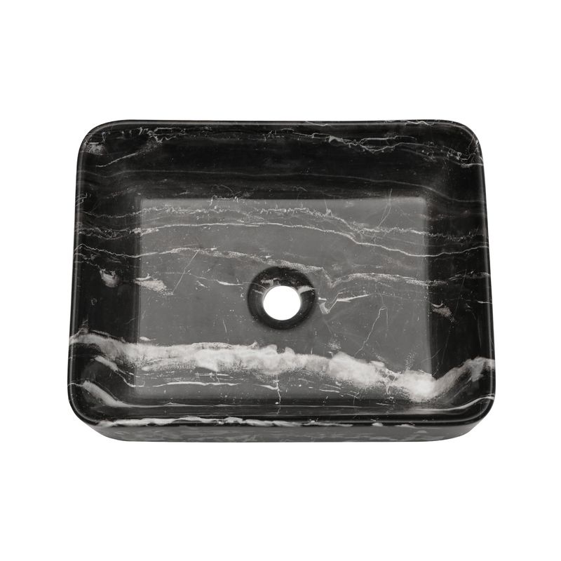 19" Rectangular Ceramic Vessel Sink Countertop,Above Counter Bathroom Vanity Sink_voghion.com
