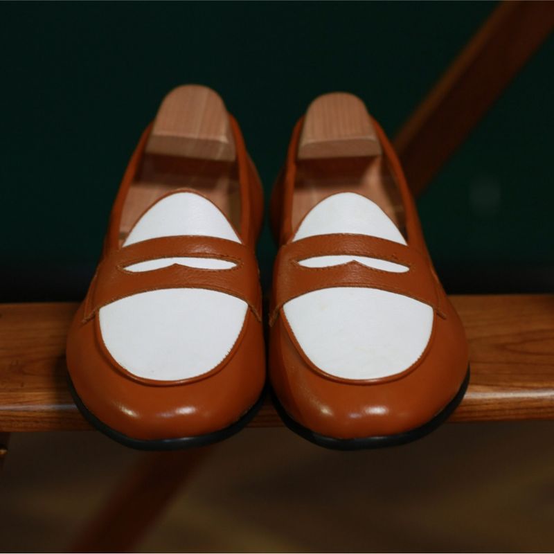 Koreanischer Stil Trendy Herren Ins Lazy Schuhe, Britische Champagner Loafer_voghion.com
