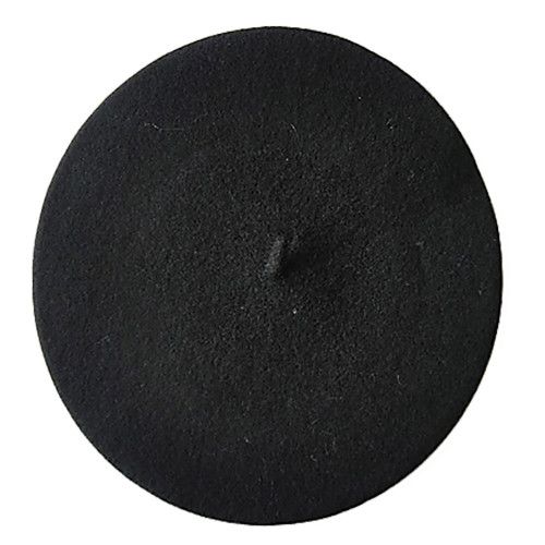 Heißer Verkauf Einfarbig frauen Mädchen Baskenmütze Französisch Künstler Warme Wolle Winter Beanie Hut Kappe 4XQT_voghion.com