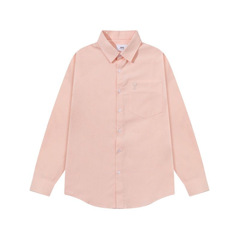 Maglietta unisex versatile primavera autunno a maniche lunghe con piccolo cuore ricamato, nuova estate 2025, traspirante e ampia_voghion.com