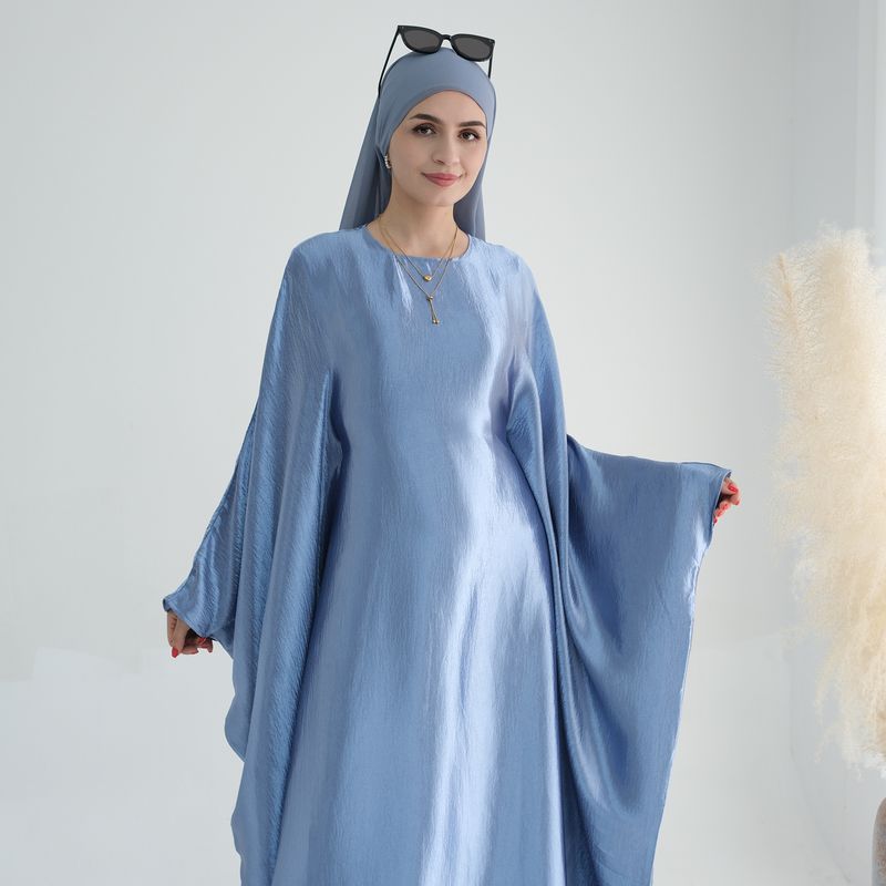 Dámské oblečení blízkovýchodní lesklé šaty abaya_voghion.com