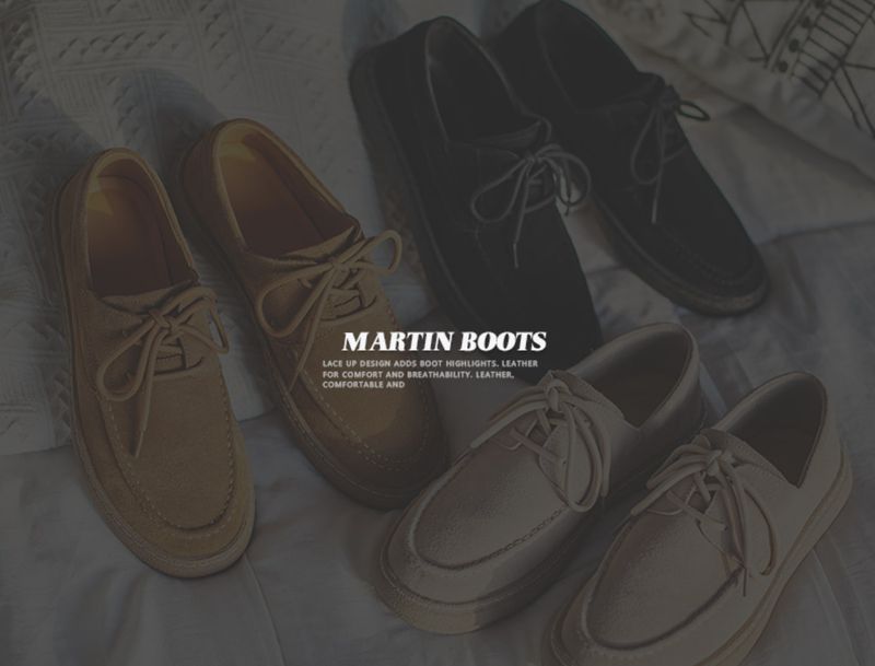 Solid Color Handmade Retro Suede Casual Shoes_voghion.com