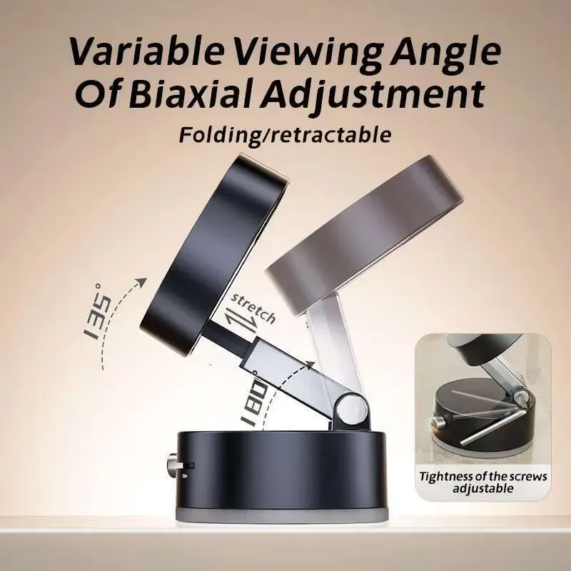 DHGadgets Supporto magnetico per auto con supporto a ventosa per tutti i telefoni, doppio lato, per parete in vetro, funzione vivavoce, funzione pigra_voghion.com