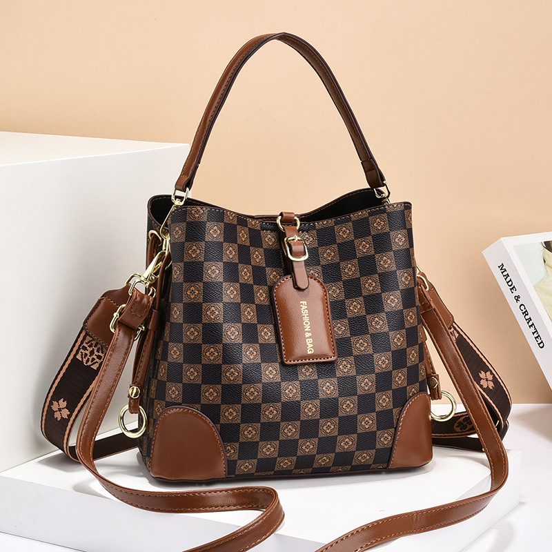 Borsa a secchiello per donna 2025, nuova borsa a mano di alta qualità, grande capacità, versatile, tracolla, borsa da donna alla moda_voghion.com