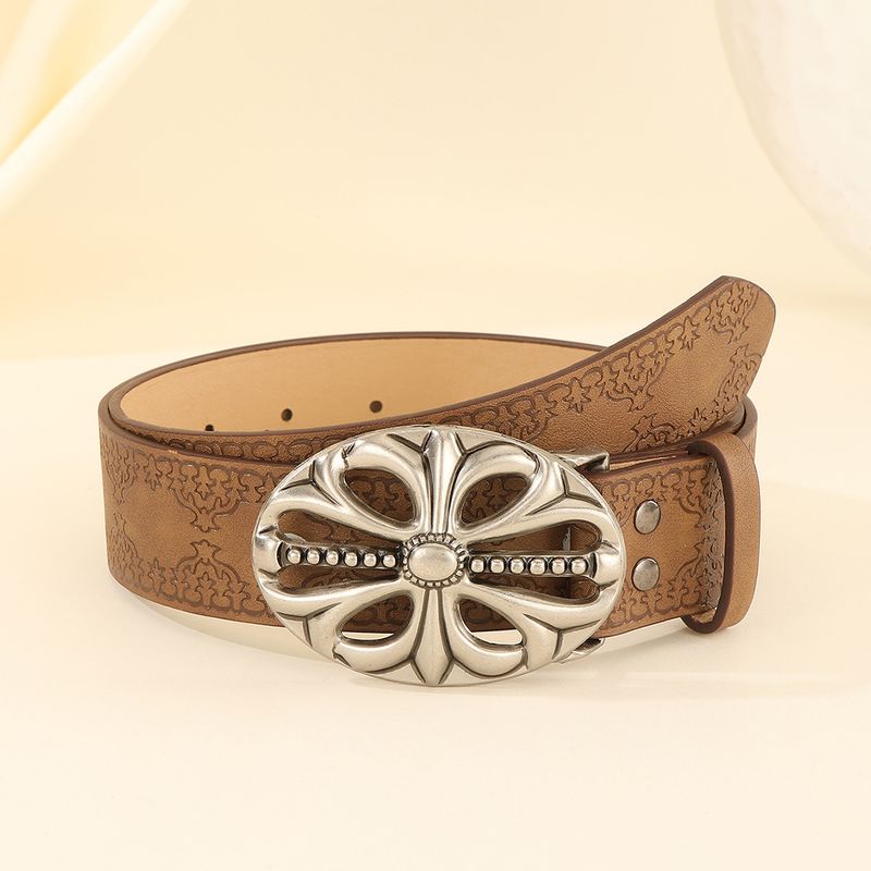 Wind Spicy Girl Daily Pruun Tekstuuriga Nišš Pandla Spetsiaalne Prindimustriline Batch Vöö nii meestele kui naistele_voghion.com