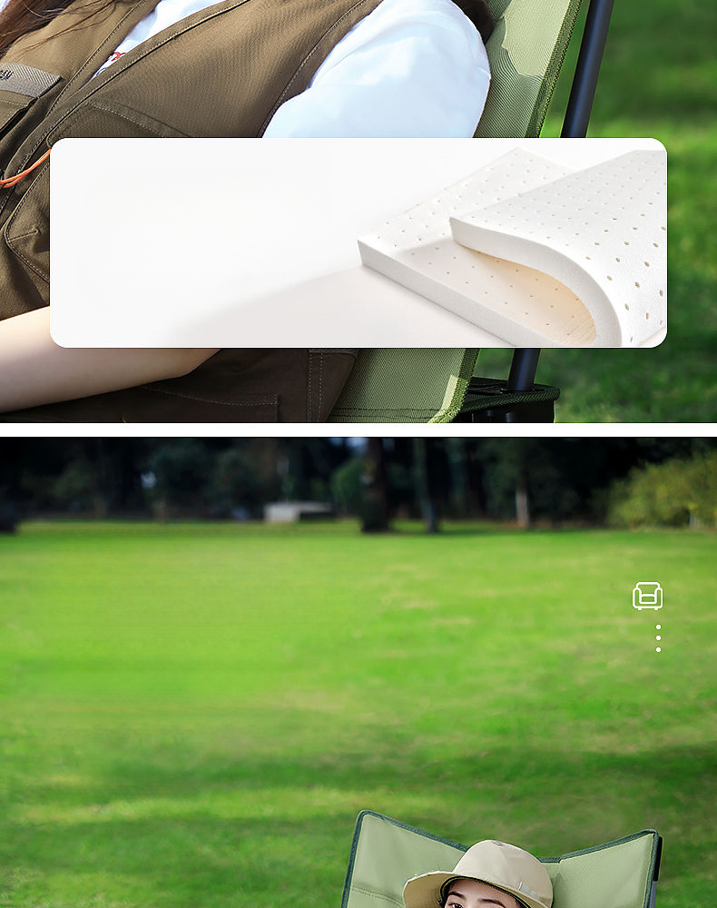 Quick Recliner Folding Portable Moon Fishing Outdoor Camping Nap Artifact Beach Chair_voghion.com