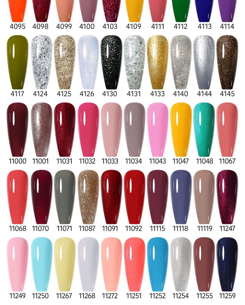 Arte Clavo 8 ml 3-teiliges Nagelgel-Lack-Set Herbst-Winter-Farbe Semi-Permanent-Hybrid für Basis-Decklack Soak Off UV LED Nail Art Gel_voghion.com