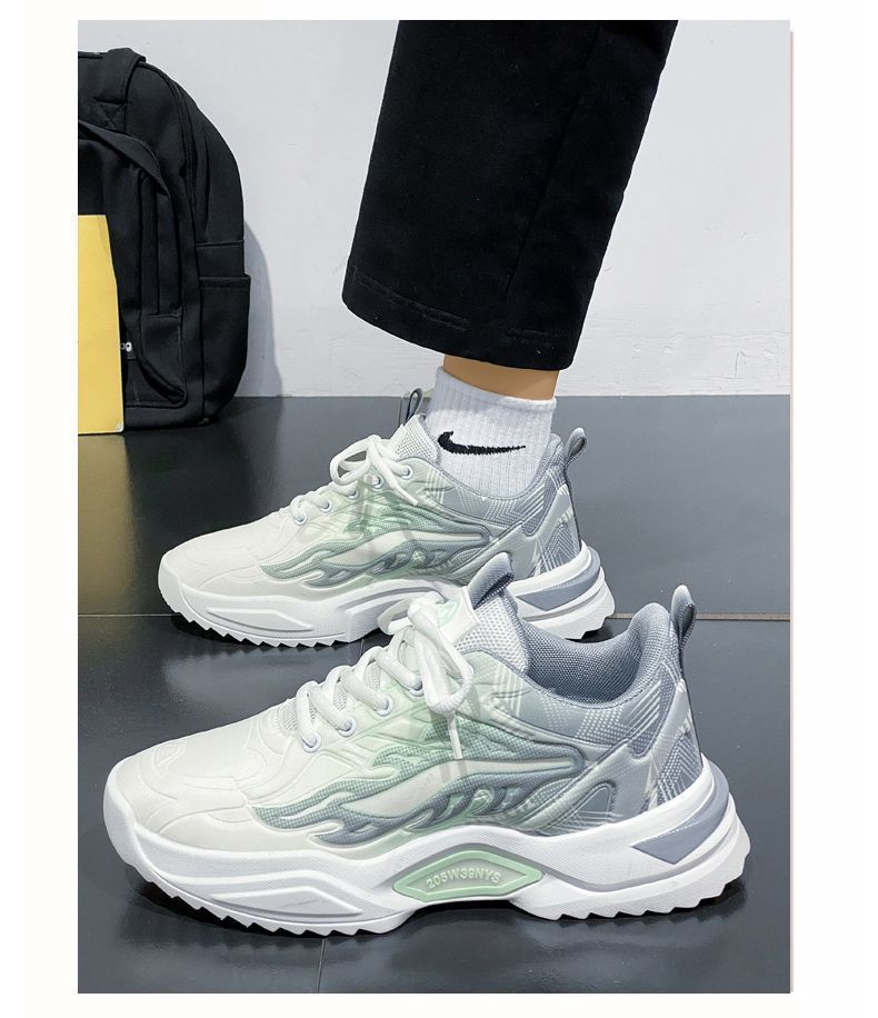 Herbst Herren 2025 Neue Student Sport Casual Jugend Mesh Papa Vielseitige trendige atmungsaktive Schuhe für Männer_voghion.com