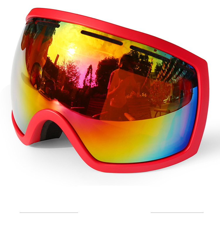 Velika sferična smučarska očala z velikim vidnim poljem, dvojna trpežna smučarska očala proti rosenju, cocker kratkovidnost, moška in ženska_voghion.com