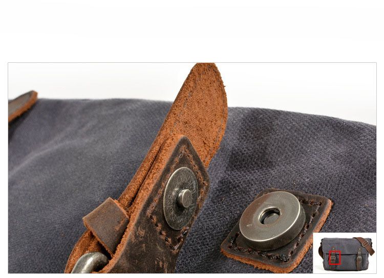 Men's Canvas Waterproof Crossbody Shoulder Bag 2025 Fall/Winter New Arrival_voghion.com