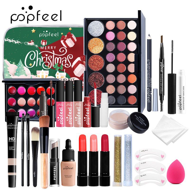 Makeup Sets Christmas Cosmetics Set Makeup Stage Girl Festival Performance Makeup_voghion.com