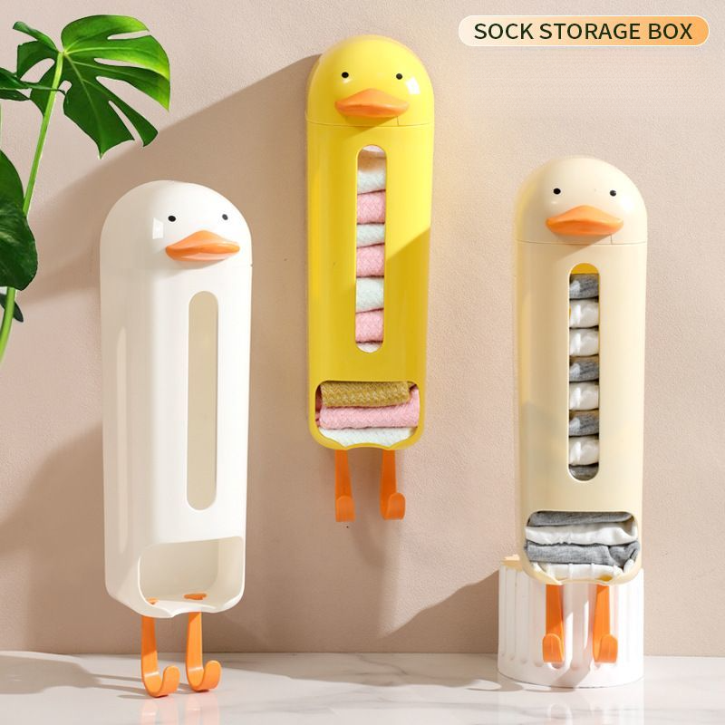 Sock Box, Home Wardrobe, Wall Mounted, Underwear, Underwear Sorting, No Punching Storage Tool, Three In One_voghion.com
