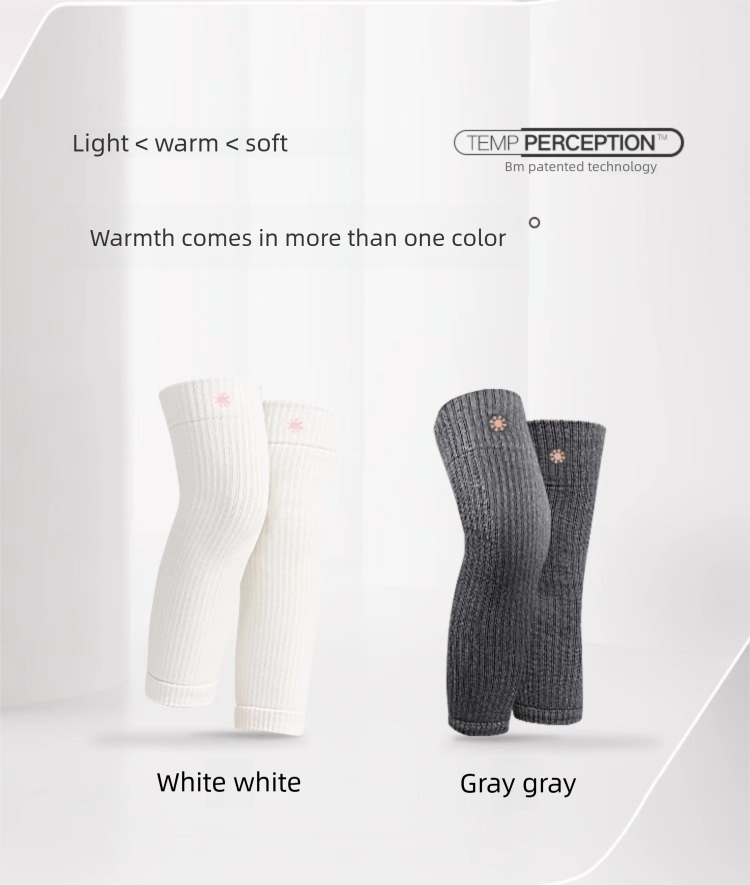 Warm Cashmere Pads Old Cold Legs, Thickened Windproof Coldproof Knee Joint Protectors For Hiking And Cycling_voghion.com
