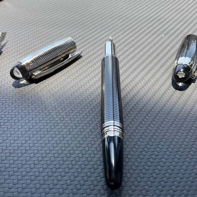 Grousshandel Grousshandel Luxus Monte Schwaarz Harz A Kristallstär Rollerball Pen / Kugelschreiwer / Füllfedern Geschäftsbüro Pabeierwaren Kaddo Mb003_voghion.com