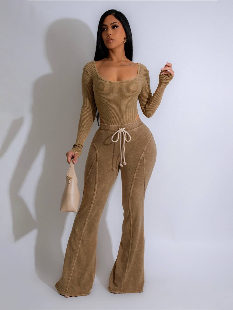 Sexy Bodysuit- und Leggings-Set für Damen – Winter-Fitnessstudio-Outfit, dehnbarer Workout-Jumpsuit mit hoher Taille_voghion.com