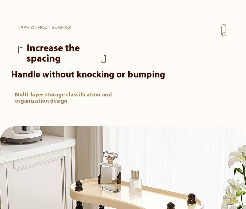 Multi-Functional Desktop Organizer – 2-Tier & 3-Tier Cup & Utensil Holder For Kitchen, Office, Bathroom (Round/Square/Wide, White)_voghion.com