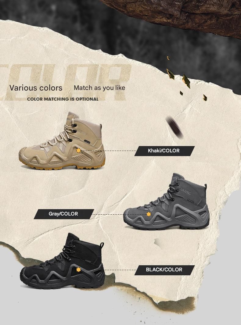 „XGXC“ Vielseitige taktische Stiefel für Paare mit mittlerer Höhe und kaltem Wetter, neue Freelancer-Stiefel. Stiefel für modische und lässige Kleidung_voghion.com