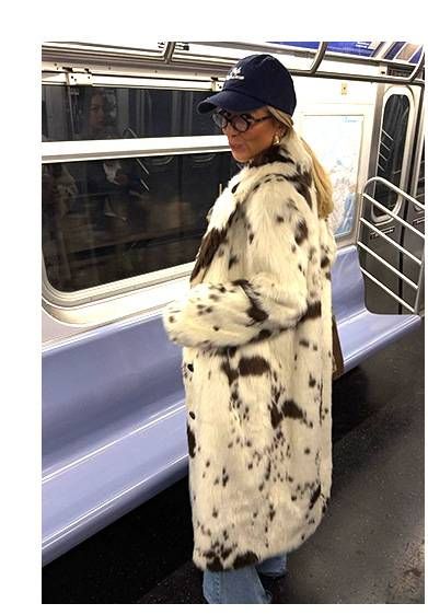 Women's Clothing Autumn And Winter New Leopard Print Imitation Fur Coat Long Fashionable Women's Coat_voghion.com