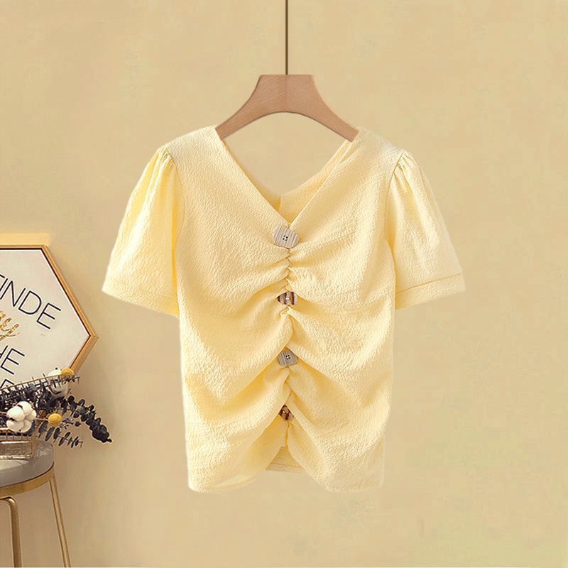Vêtements pour femmes, costume d'été pour grosses filles, t-shirt en mousseline de soie, jupe taille haute, costume deux pièces_voghion.com