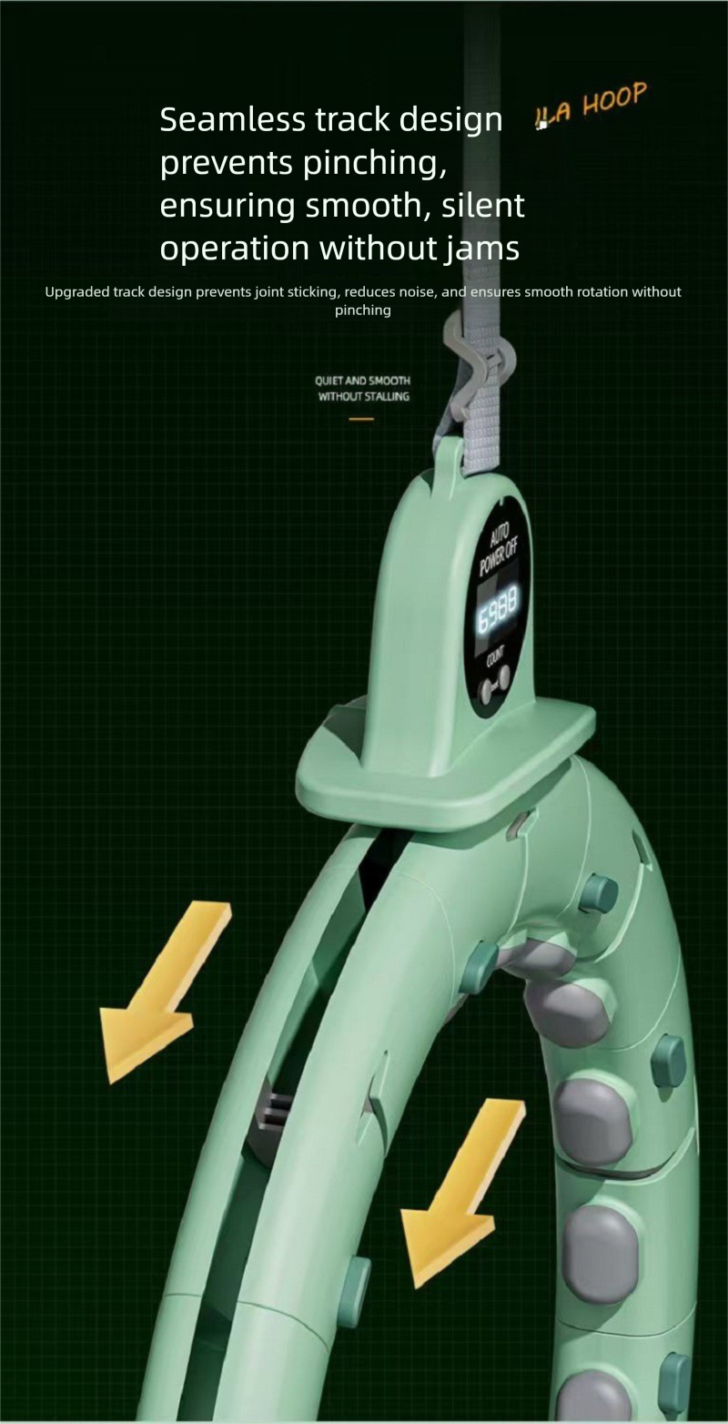 voor vrouwen, buikspierversteviging, afneembaar en splitsbaar, stil, antislip, taillevriendelijk, slimme hula-hoep met telfunctie_voghion.com