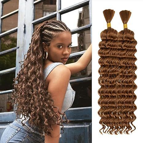 Extensions de cheveux ondulés au crochet – Synthétiques, pour hommes et femmes, faciles à coiffer_voghion.com