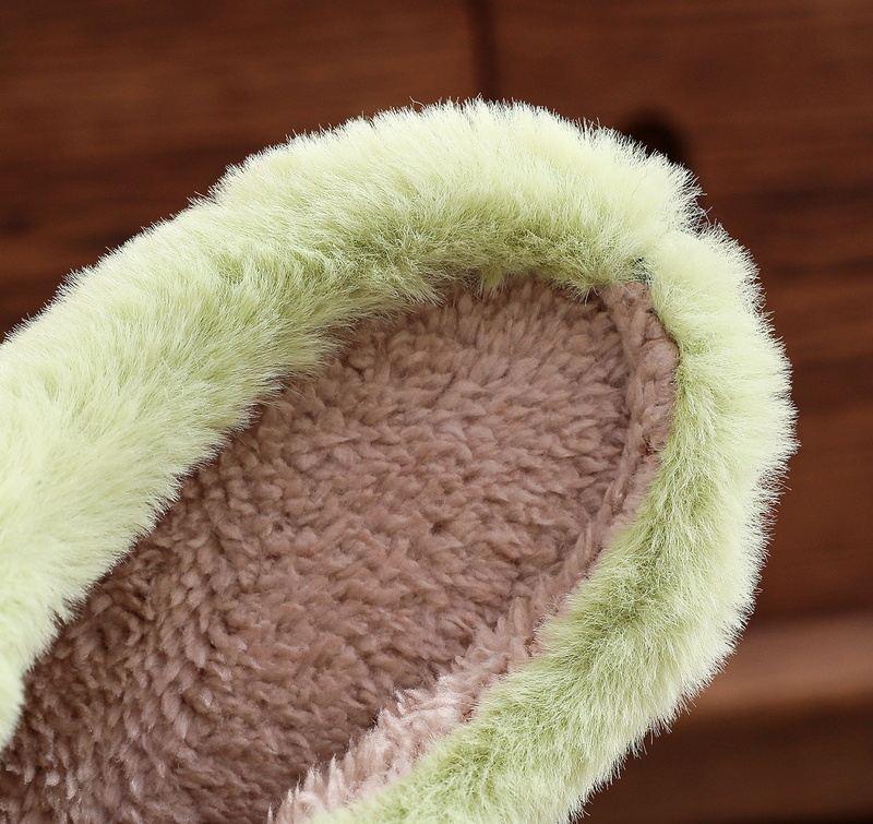 Pantofole da casa comode e traspiranti per camera da letto estiva invernale regolabile da uomo in pile da donna_voghion.com