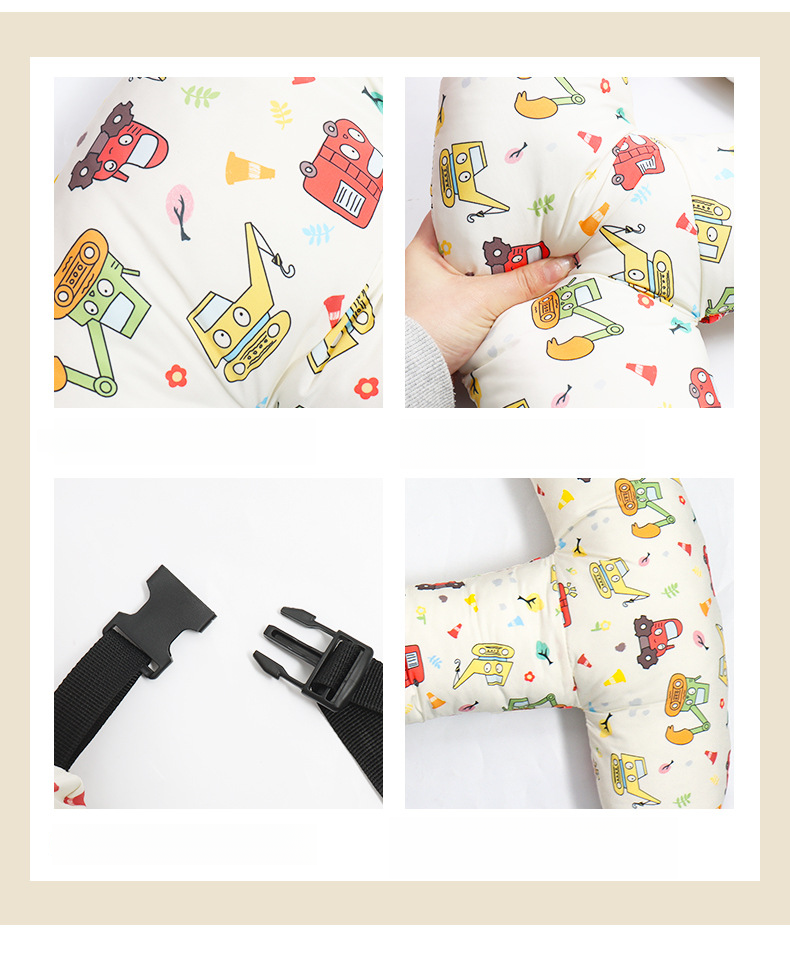 Car child safety rear seat, a pair of babies, in car sleeping pillow, shoulder protector, anti pinch neck_voghion.com
