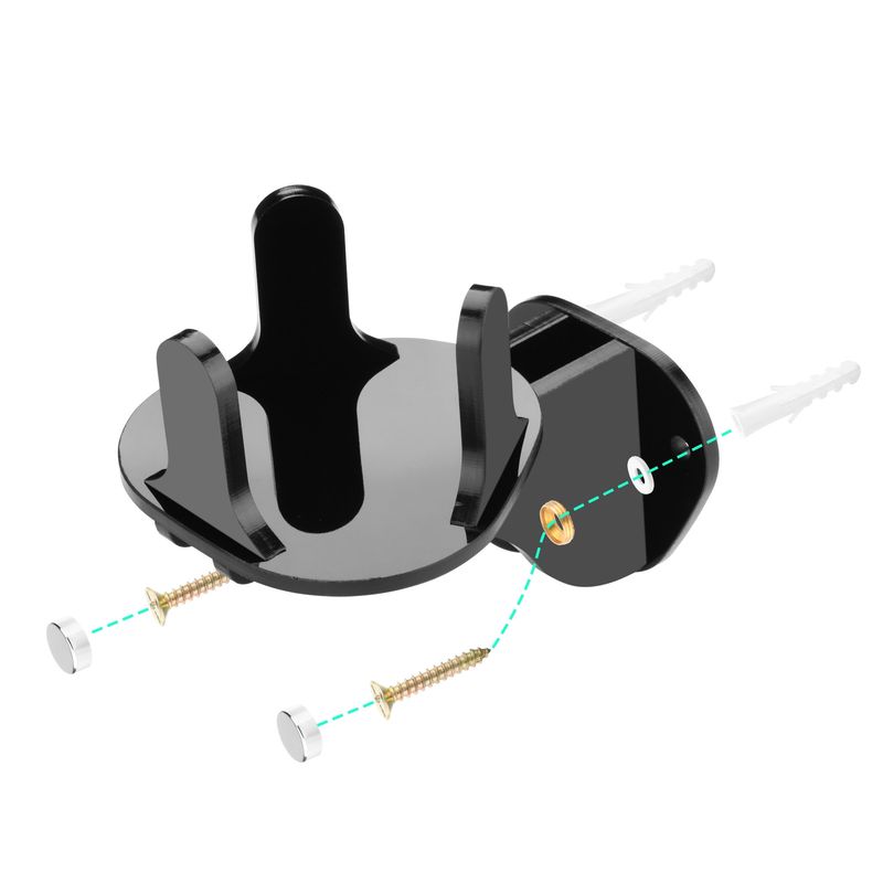 Για Sonos Roam/Roam2/Roam SL Ακρυλική βάση αποθήκευσης ηχείου τοίχου, μαύρη_voghion.com