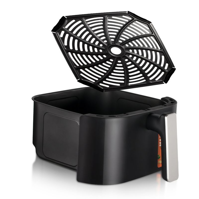 RAF EU Standard Cross-Border Air Large Capacity Multi-Functional Smart Home Digital Display Electric Fryer 6.5L No Oil_voghion.com