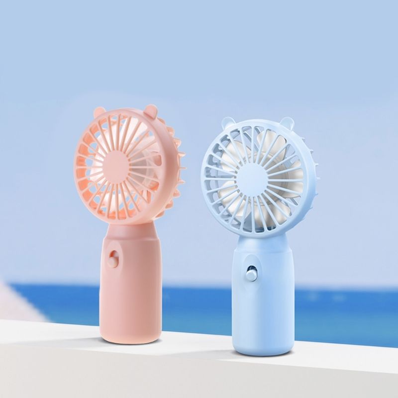 Handheld Mini Cooling Fans AA-Battery Operated Small Fan For Home Office- Travel Outdoor And Camping_voghion.com