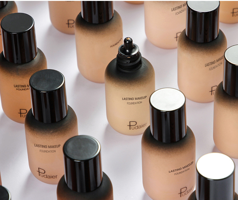 Warm Tonal Liquid Foundation Oil Control Vattentät Heltäckande ansiktsbehandling Naturlig Concealer Base Makeup Kosmetik_voghion.com