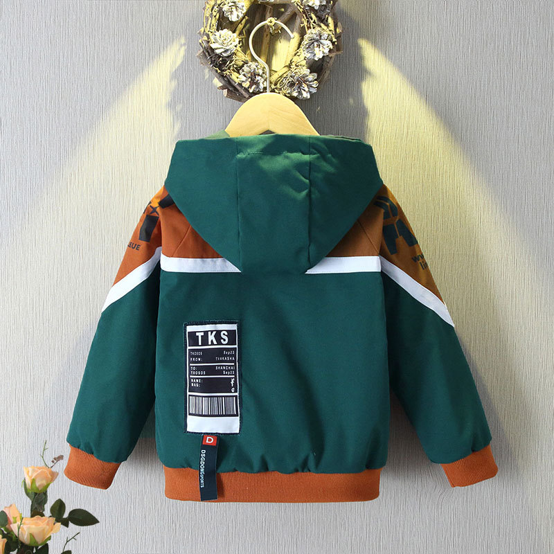 Abbigliamento per bambini Giacca per ragazzi 2024 primavera nuovo stile giacca per bambini primavera e autunno top alla moda ragazzi di taglia media e grande camicia con cerniera_voghion.com