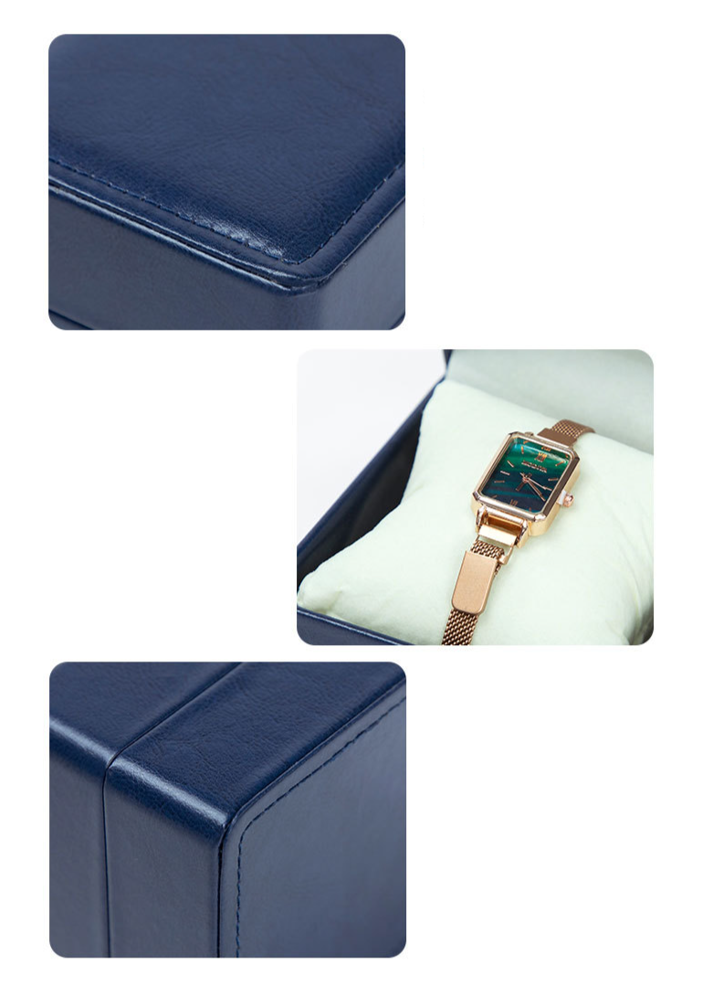 Watch Storage Box Watch Box Black Clamshell Watch Box Bracelet Watch Storage Box Business Watch Box Watch Display Box_voghion.com