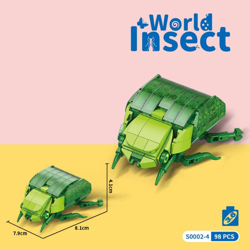 Set de 9 mini blocuri de construcție cu desene animate - Colecție de pisici drăguțe, animale marine și insecte | Jucării educaționale creative DIY pentru copii | Cadou decor pentru birou_voghion.com