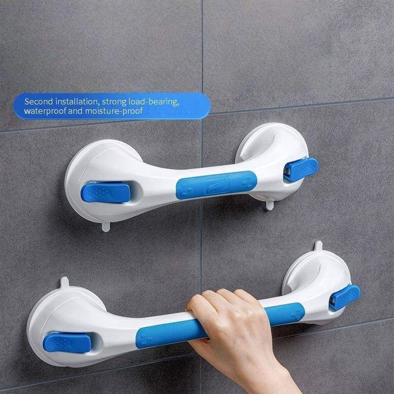Suction Cup Grab Bar For Toilet/shower Safety (no Drill Needed)_voghion.com