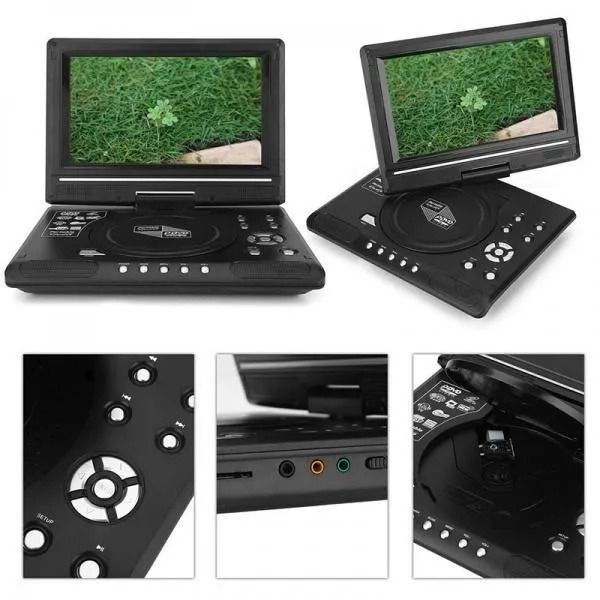 Novi američki standardni 9,8-inčni prijenosni DVD višejezični player EVD zaslon SD kartica USB multimedija cross 8_voghion.com